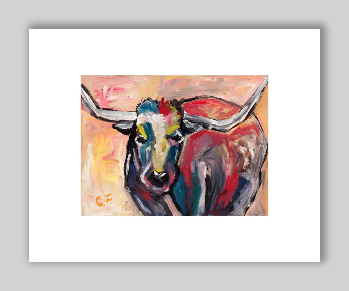 ‘Longhorn’ – Print – Chelle Fazal